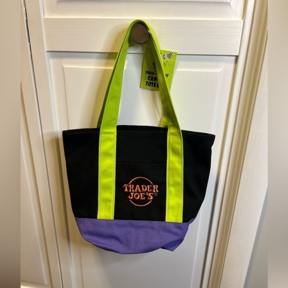 NWT Trader Joe’s Small Tote Bag Multicolor